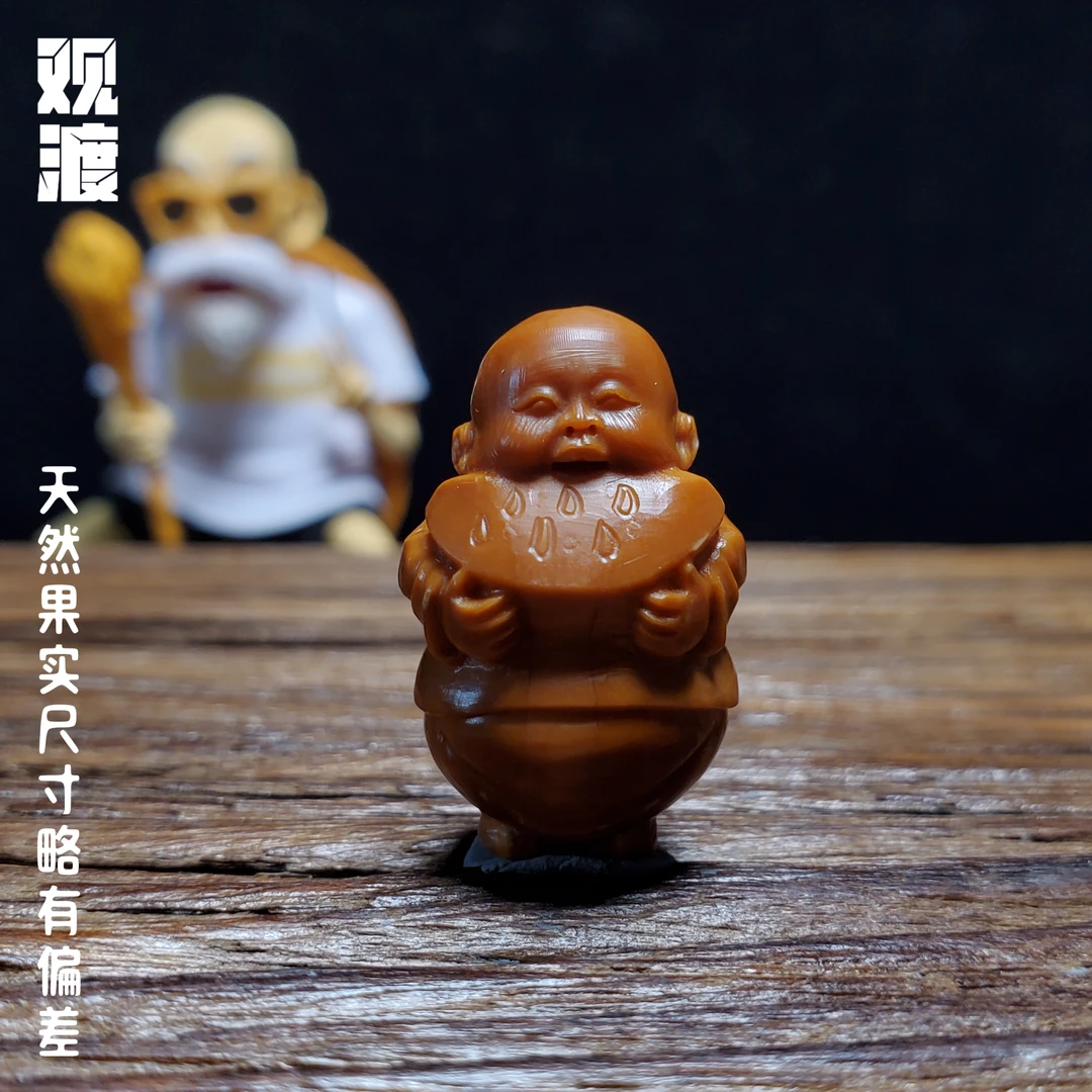 橄榄核雕刻单籽吃瓜群众