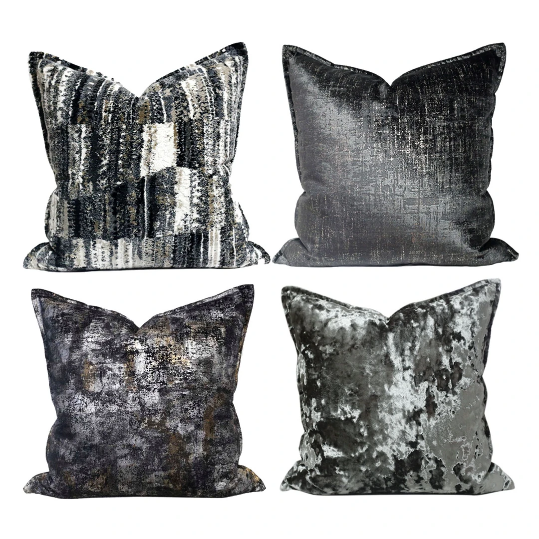 安思缦高档轻奢抱枕客厅沙发靠枕样板间酒店民宿卧室飘窗靠垫