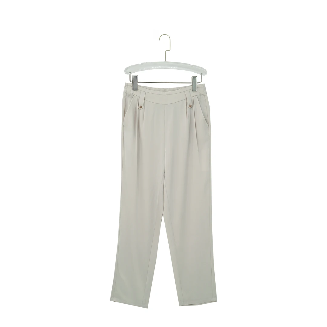 2025年新款22姆米弹力双乔时尚桑蚕丝百搭神裤69L220