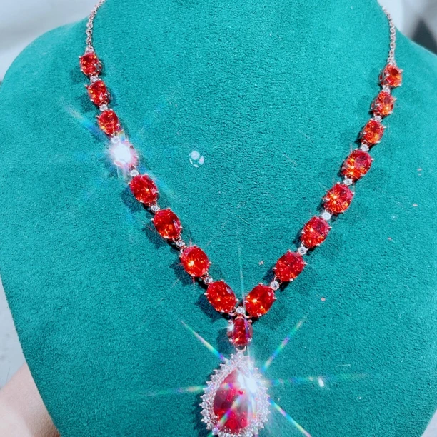 项链 【米莱轻奢】钻饰精工豪华镶嵌项链419