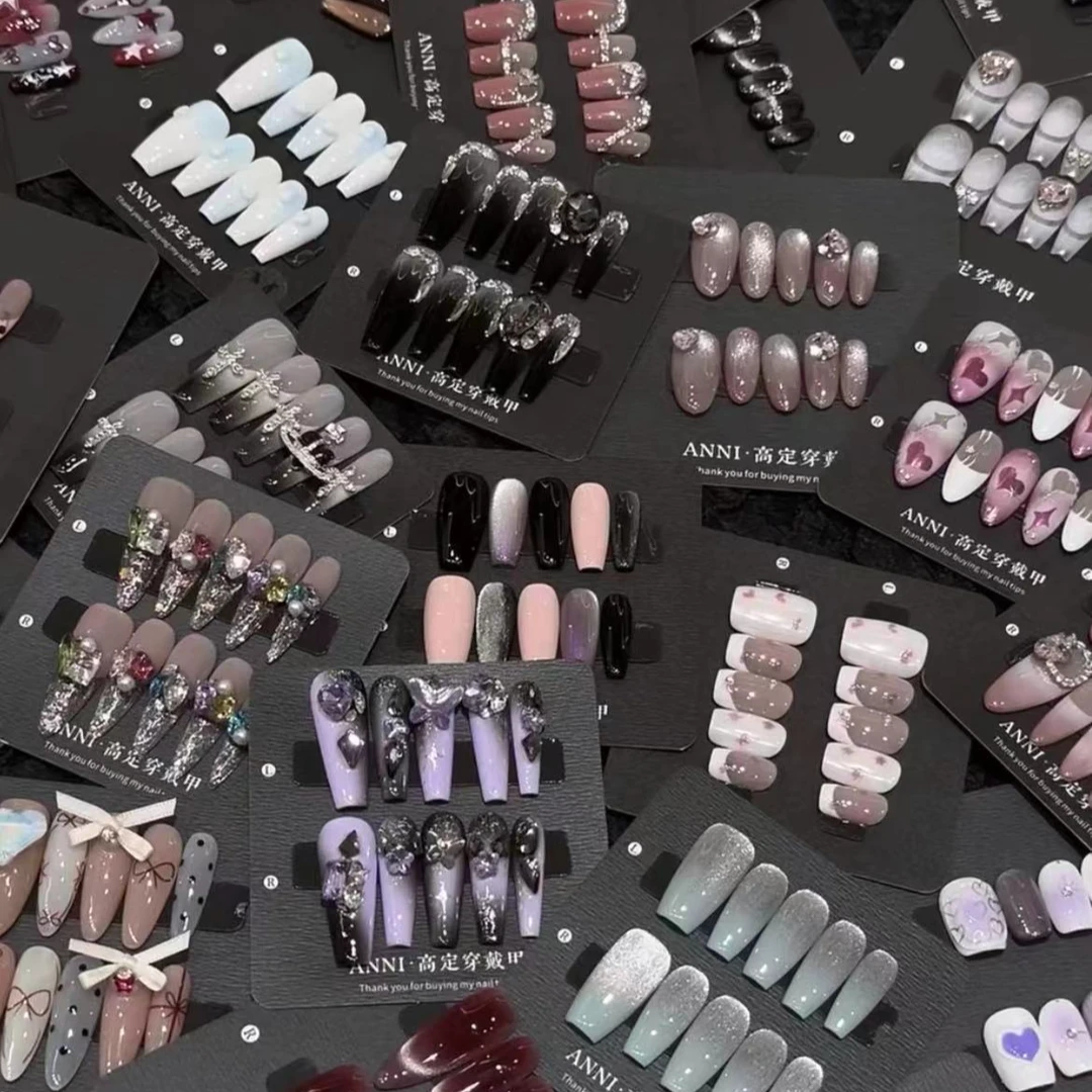 【五单飞】纯手工穿戴甲下单备注编码no退no换