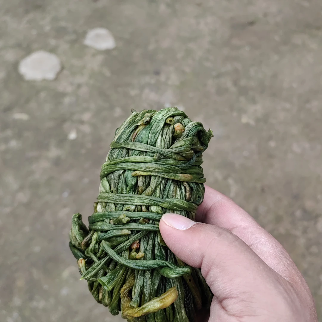农村自做干豇豆土货