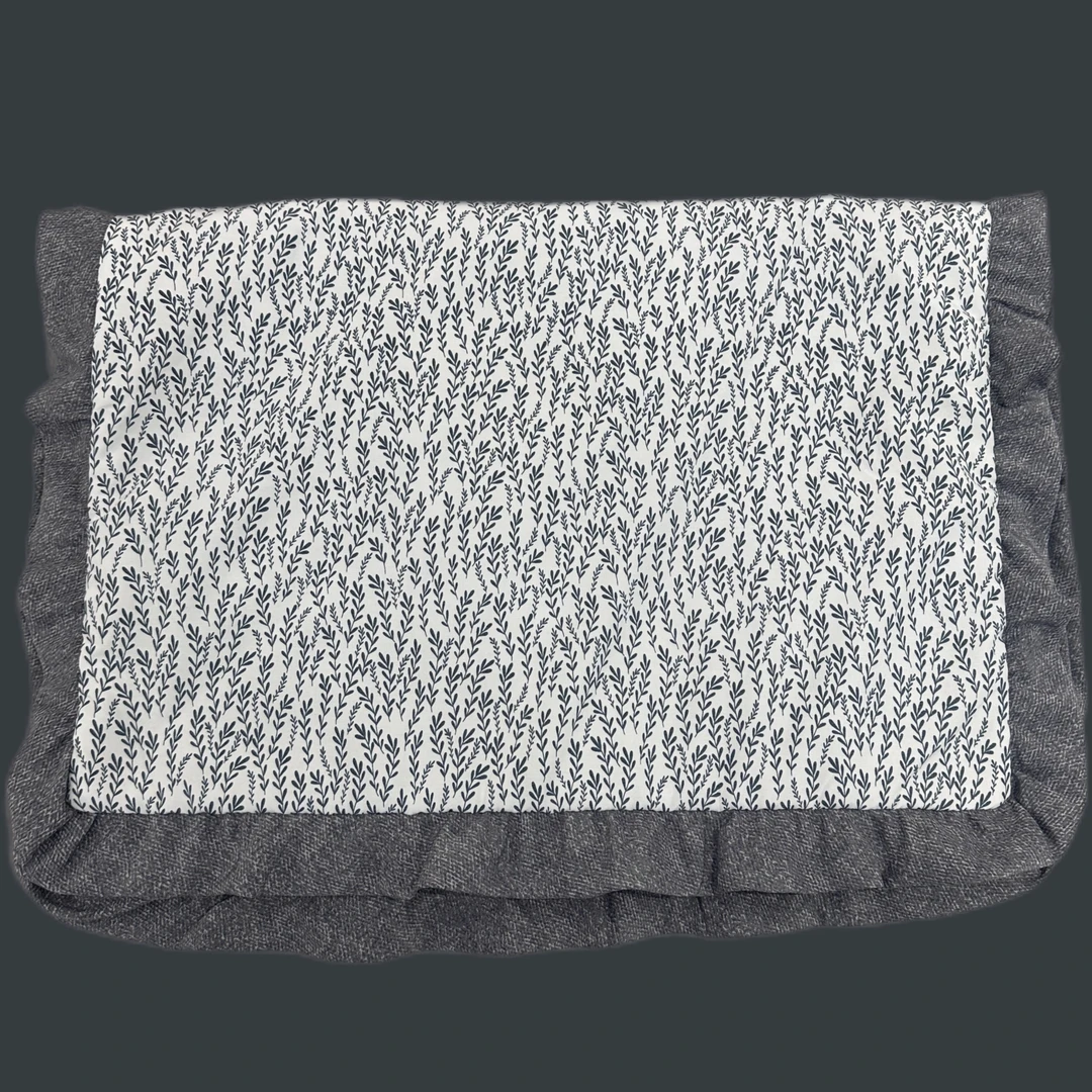 37号枕套韩国夹棉单拍无效花色四季吸汗灰色印花吸汗日式米色简约