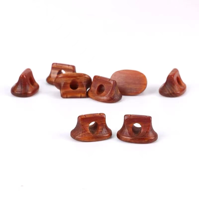 明泉老松节二胡原色码子琴码演奏级琴码手工制作改善音质一个专业