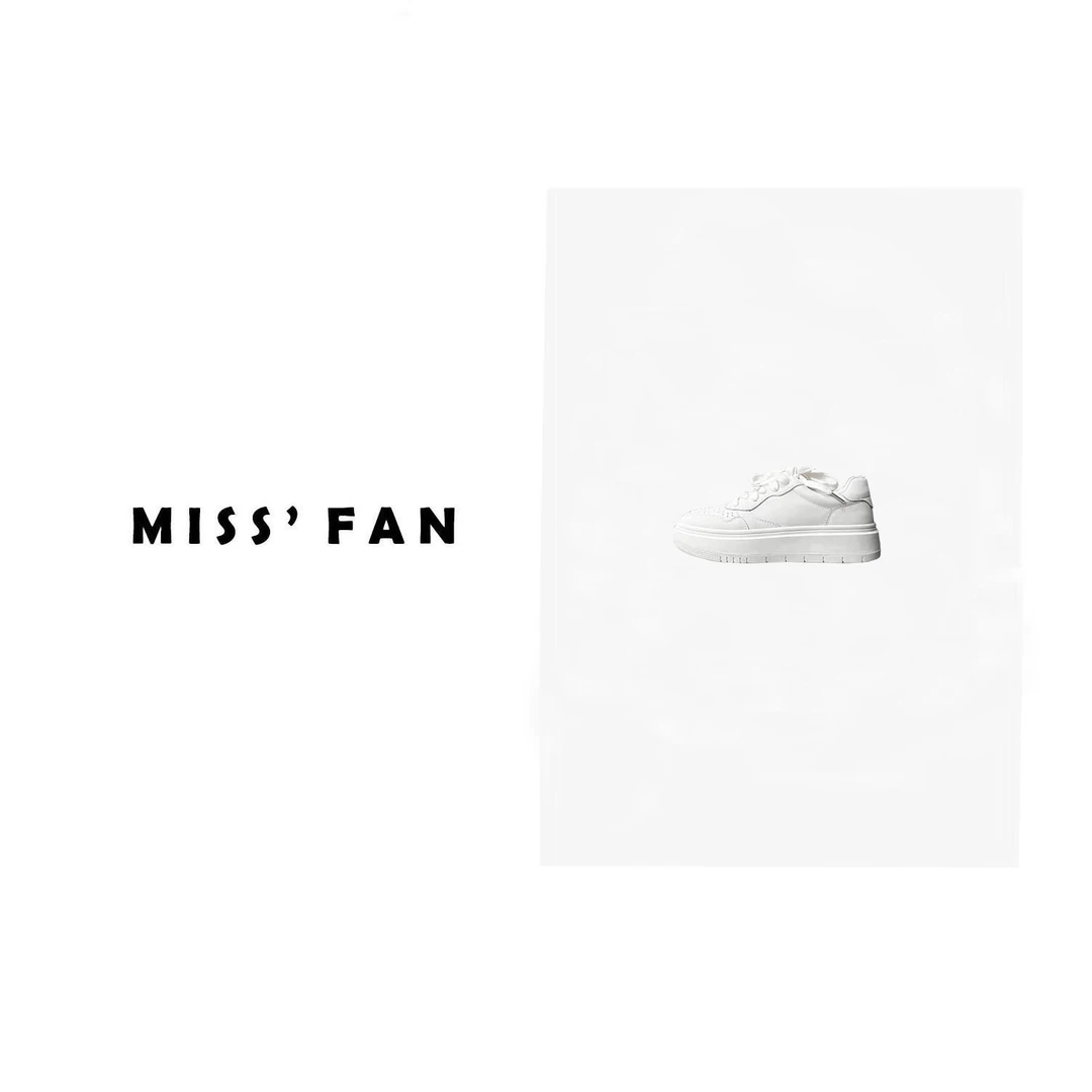 【纯白时代】经典港风 轻便厚底百搭小众低帮休闲气质白色板鞋