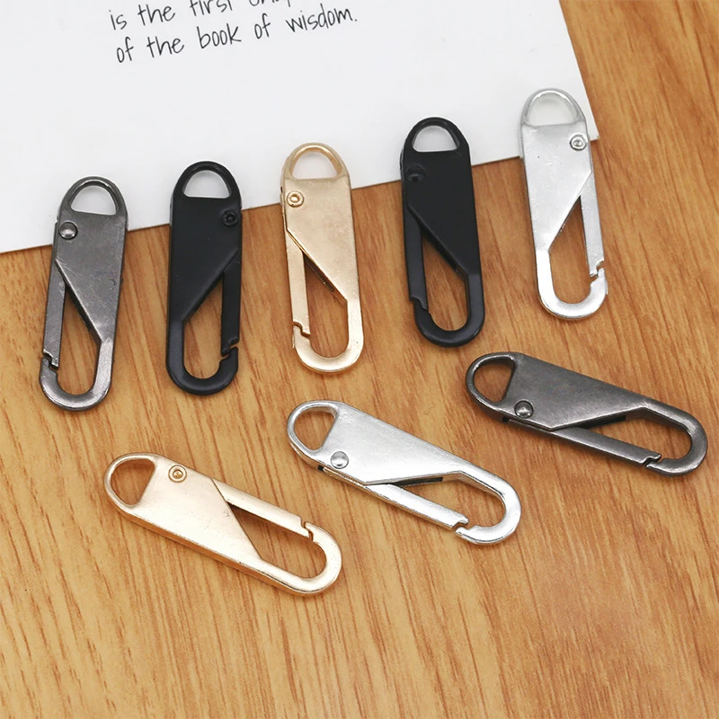 【厂家专供】通用免工具可拆卸颜色头子箱包书包外套衣服合金属拉锁