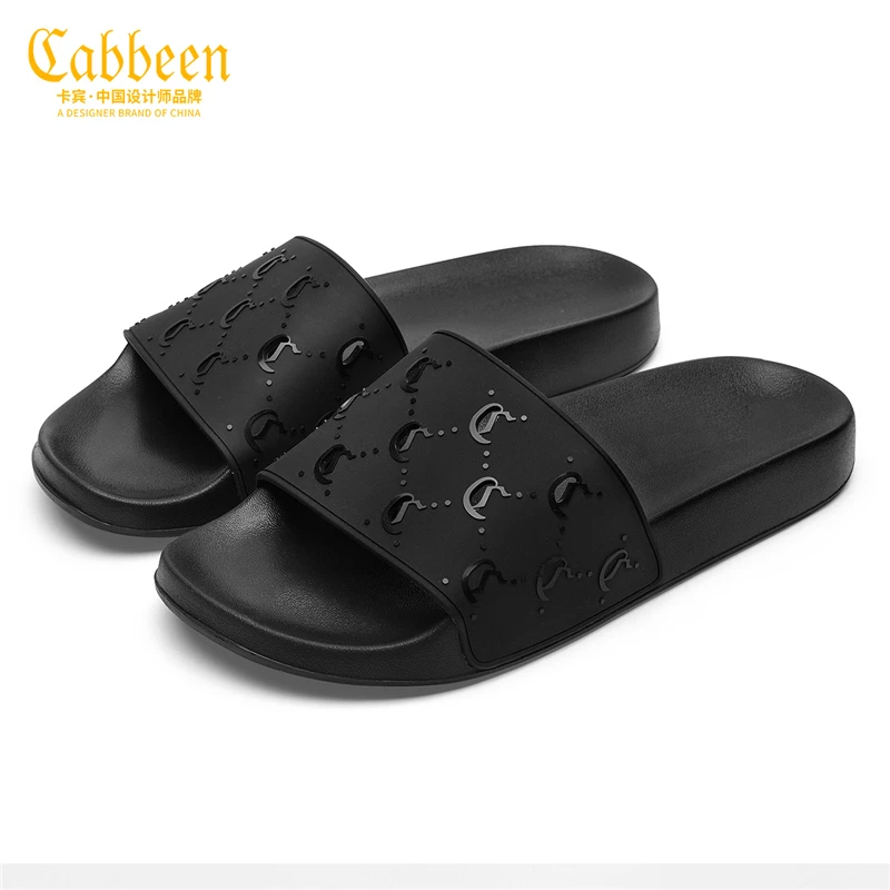 卡宾拖鞋男ins潮一字拖外穿厚底夏季浴室潮沙滩潮流凉拖时尚舒适