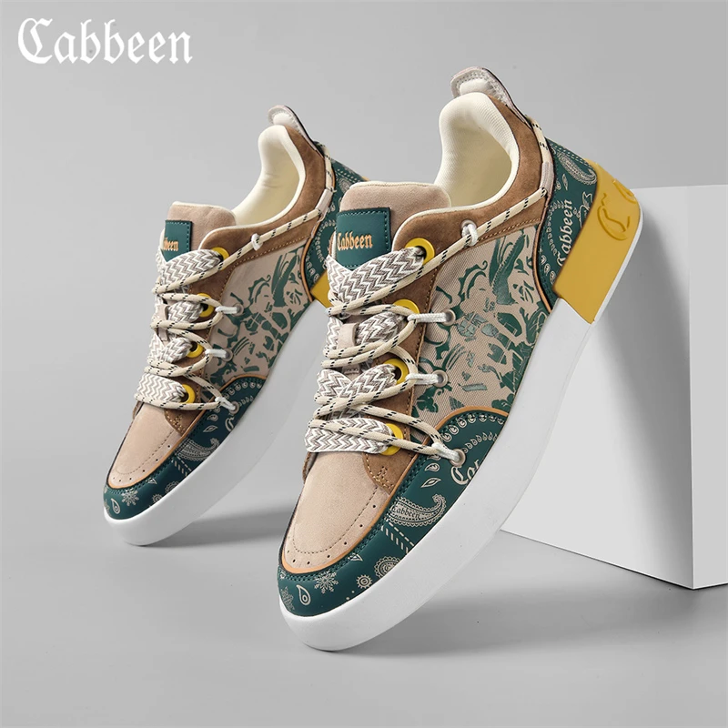 卡宾面包鞋子男潮鞋夏季小众男鞋2023新款韩版潮男士休闲板鞋百搭