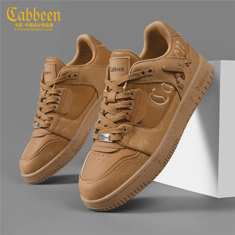 卡宾男鞋雅丹风百搭板鞋运动鞋子时尚低帮男士潮鞋正品透气休闲鞋