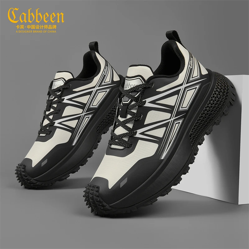 卡宾男士休闲鞋子2025新款潮流板鞋男百搭运动鞋秋季潮鞋网红男鞋