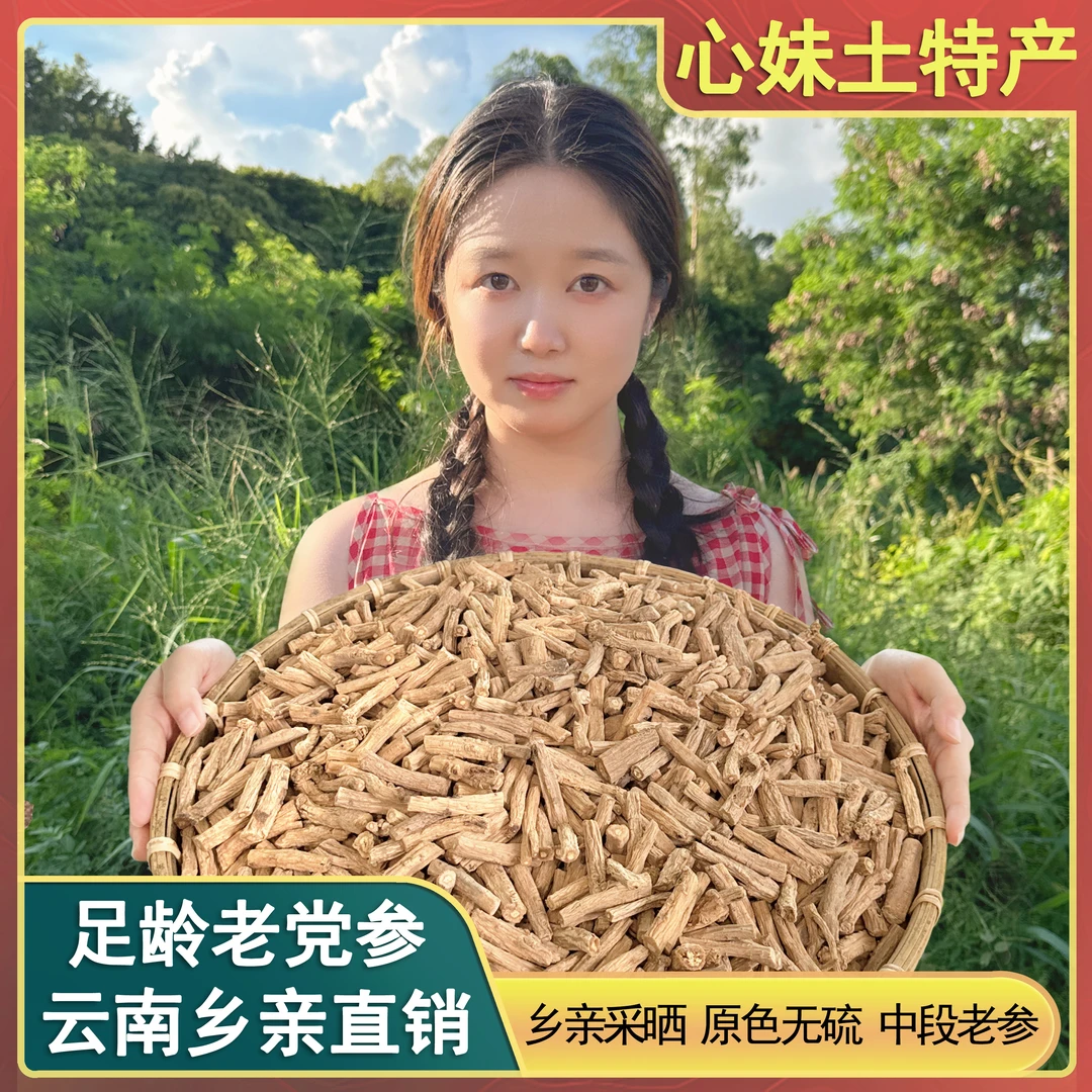 心妹山货 党参段 农家山货土特产