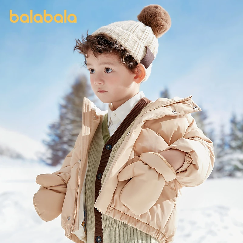 【设计师】巴拉巴拉羽绒服外套三防冬童装面包服208423107246