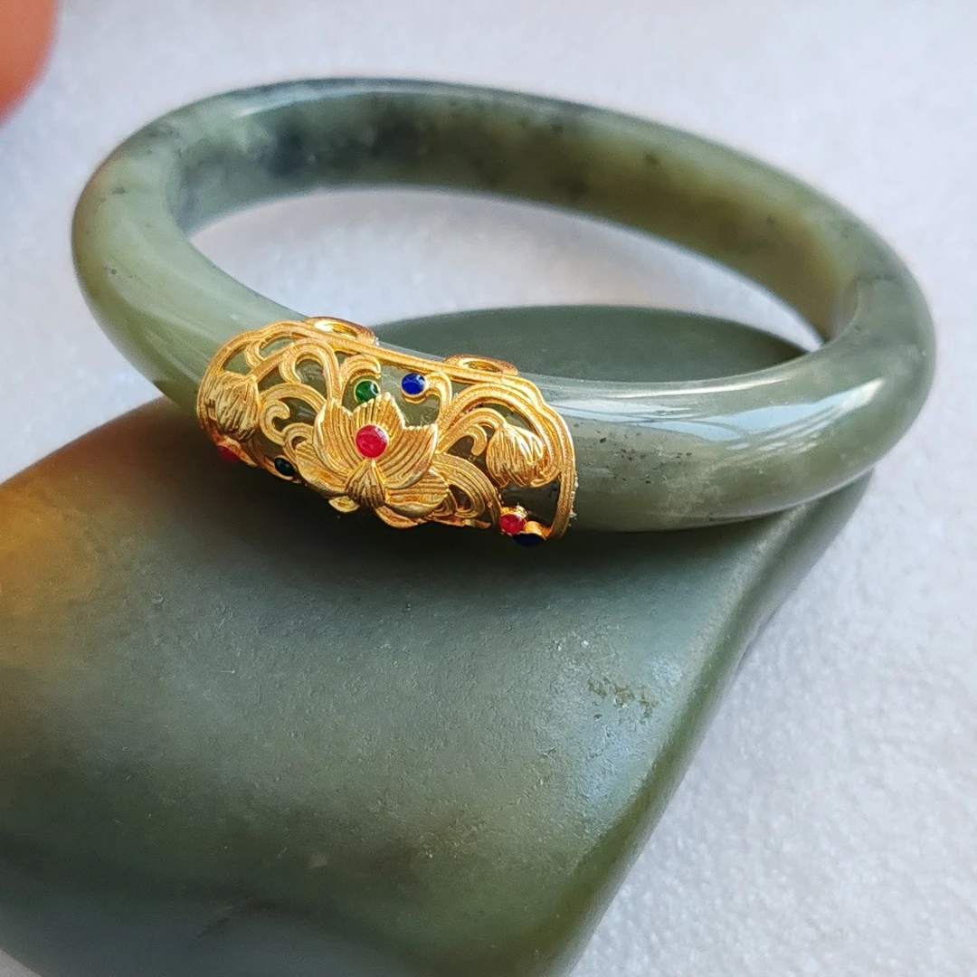 非金属珐琅手镯 手镯复古原创纯天然