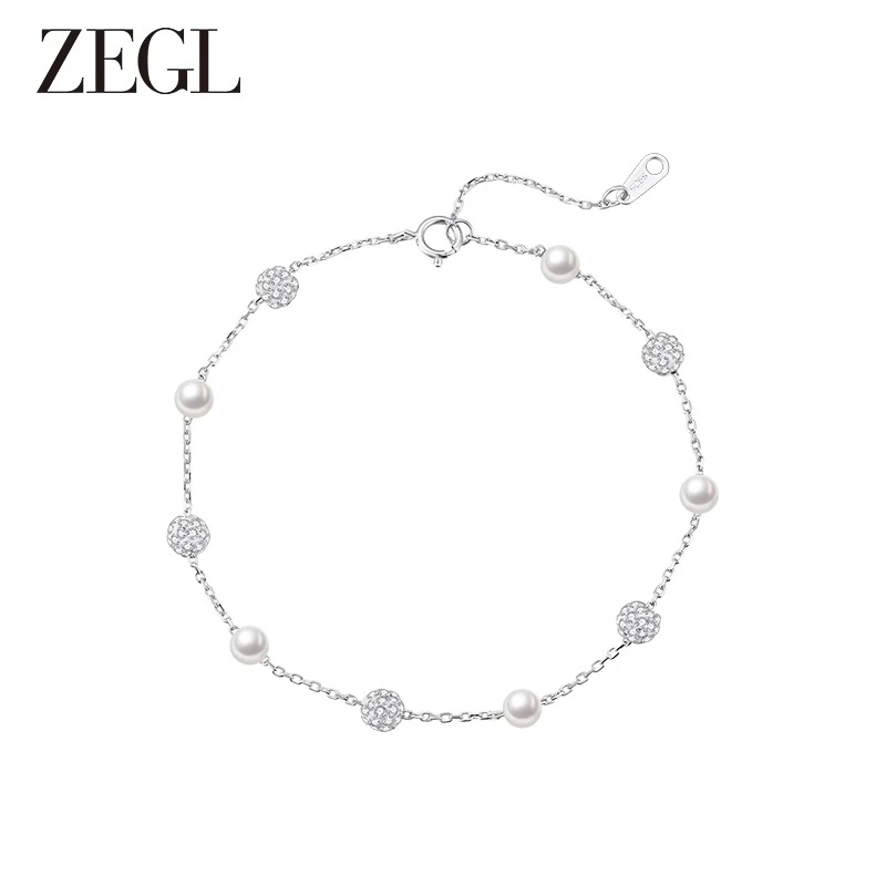 ZEGL 925银手链 法式手链女轻奢小众精致2025年新款复古ins手饰品