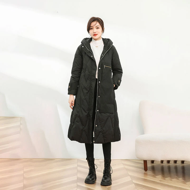 冬季长款女士羽绒服ID958170