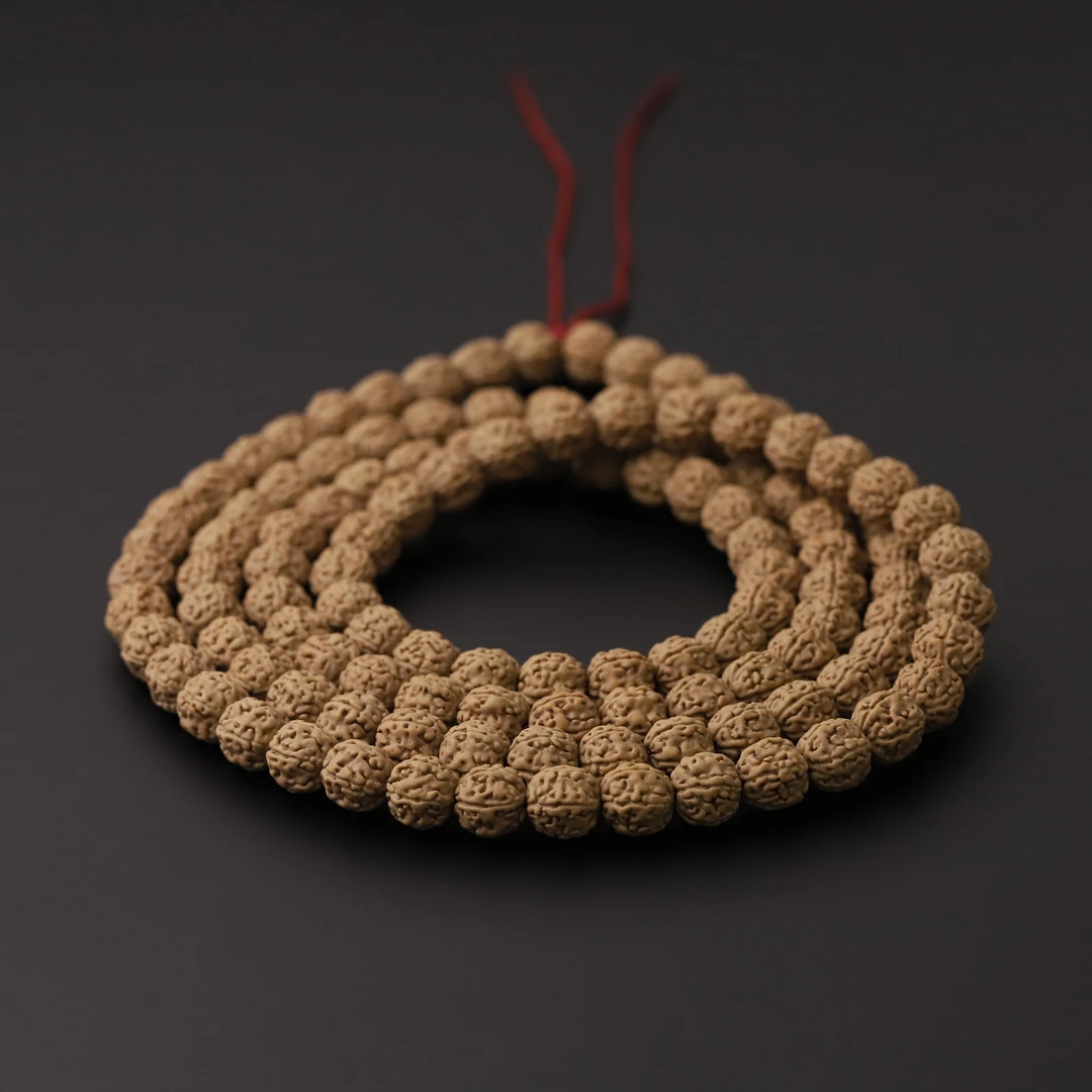 S1130-3【一代盘龙】原桩盘龙金刚菩提文玩108长串（送工具）