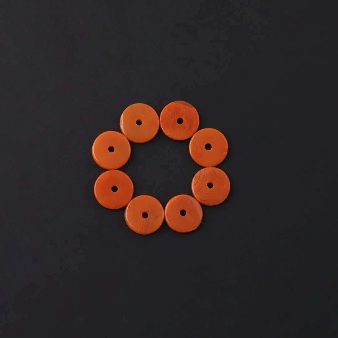 S1637 瓦西南红隔片文玩配饰