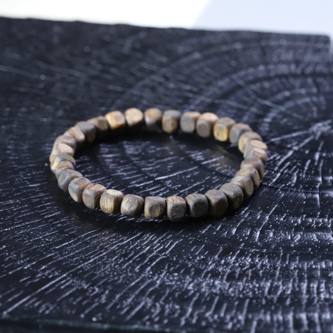 增香沉香木XY125 A+级方糖海南沉香木文玩手串