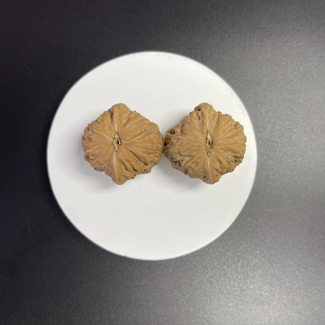 YC1024-8【铁锤妹妹】涞水溯源麻核桃专场文玩核桃手把件