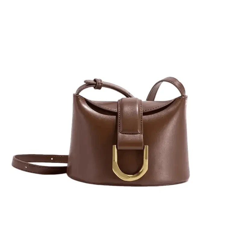 CLEVER&KETCH复古通勤薯条包女2025新款小众高级感单肩斜挎包