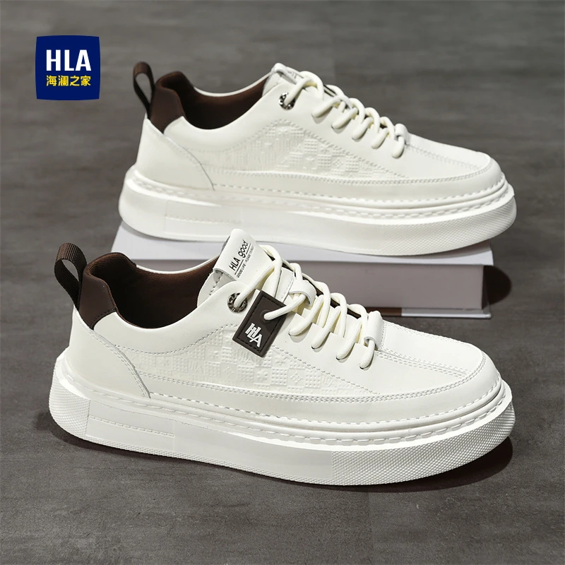 海澜之家男鞋爆款2025秋季新款休闲板鞋百搭旅游鞋运动小白鞋潮鞋