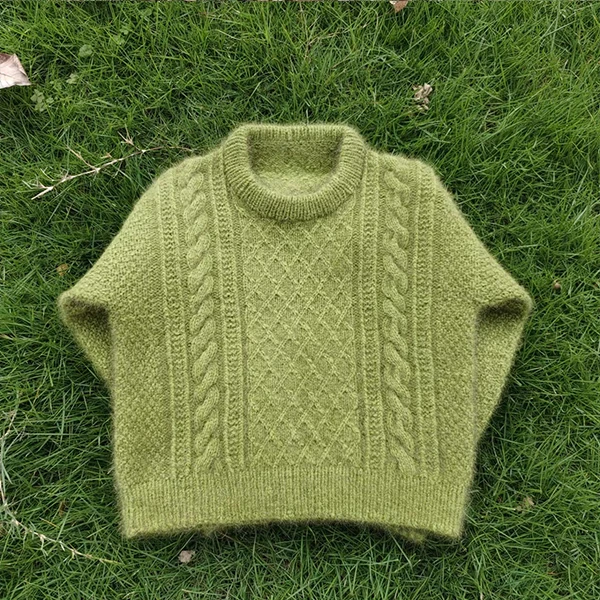 莫比苏瑟兰黛貂2股编织毛线儿童款毛衣材料包（新品）