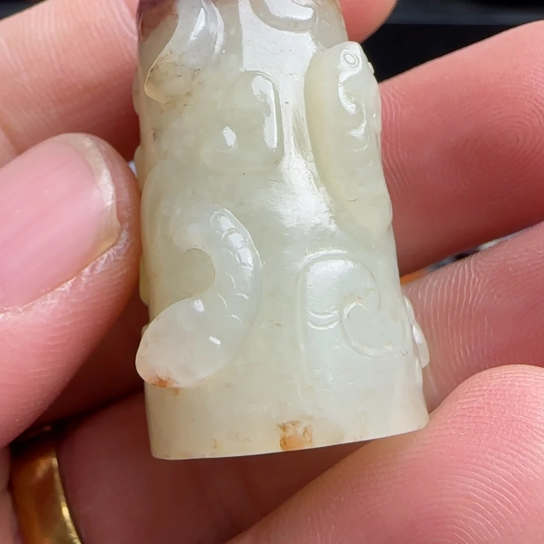 【闪购商品】和田玉(糖玉)车挂未镶嵌k*