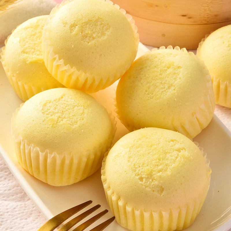 【奶香蒸蛋糕个人单】一口咬下去香到爆炸的早餐蒸蛋糕