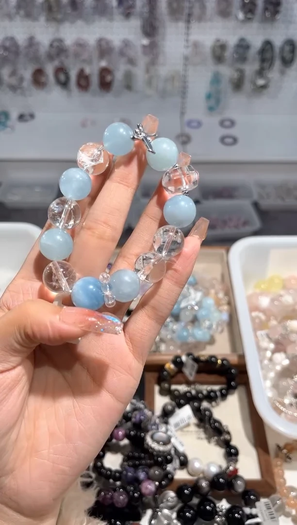 【闪购商品】水晶手链未镶嵌发货发其一颜色微差
