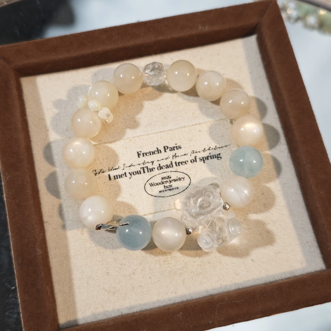 【天然水晶】手串多样性发货颜色微差发其一