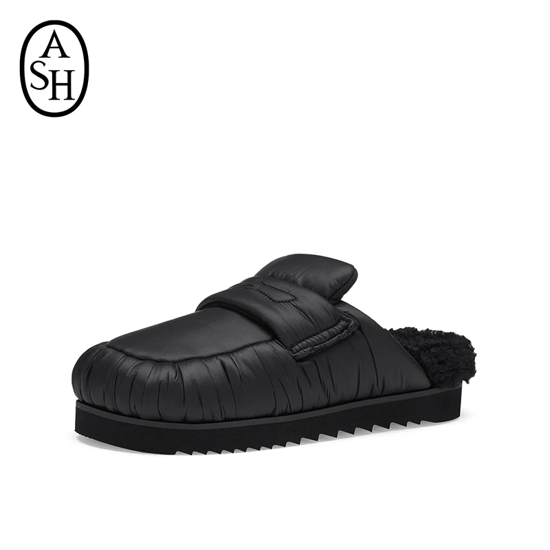 ASH【特价】GONG大圆头厚底包头女款增高时尚百搭凉鞋