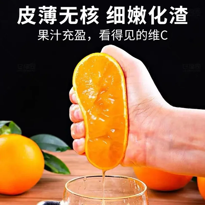 【坏果包赔】正宗广西富川脐橙子当季新鲜现摘现发橙子水果手剥礼盒