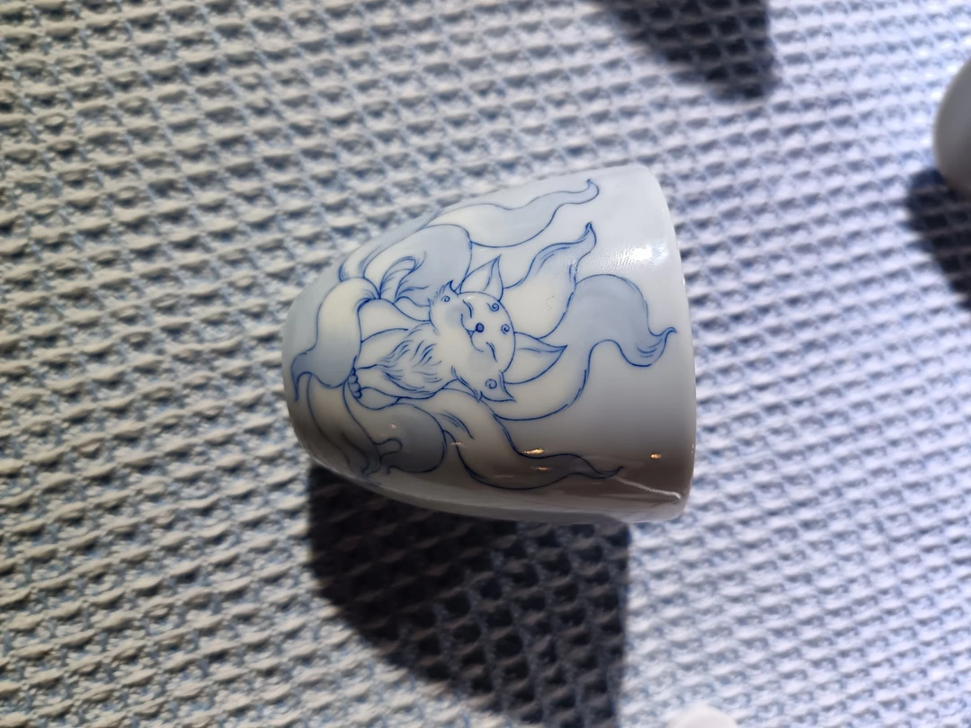 景德镇陶瓷手工手绘创意现代釉下青花瓷