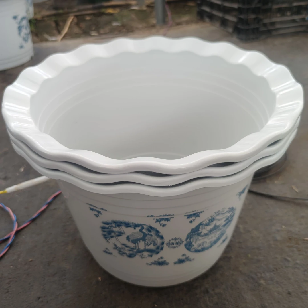 2号店/丰哥同款4个《白盆》38口径30高度加仑盆