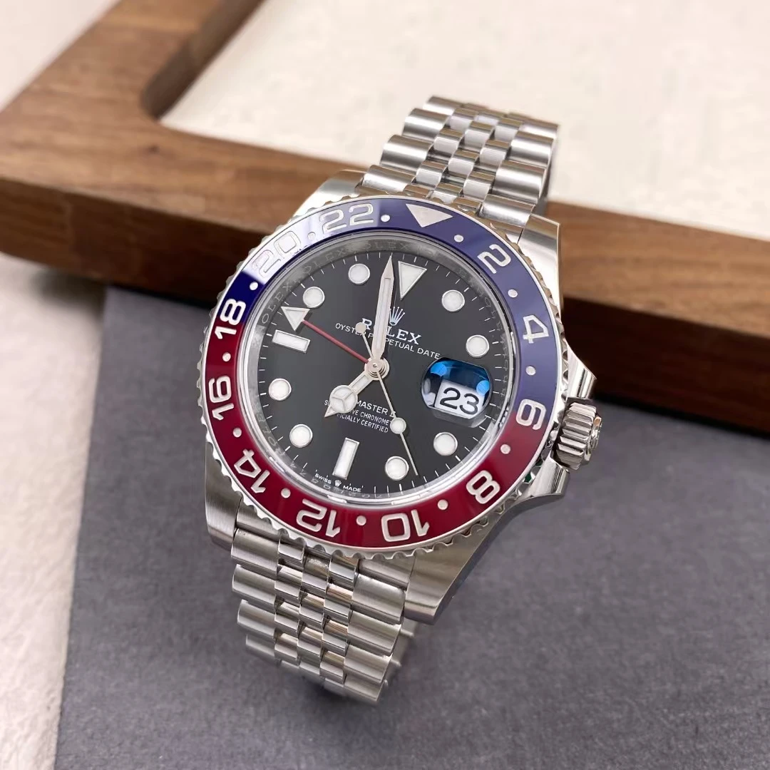 99新 Rolex/劳力士 全套格林尼治可乐圈/40MM/公价91200元手表