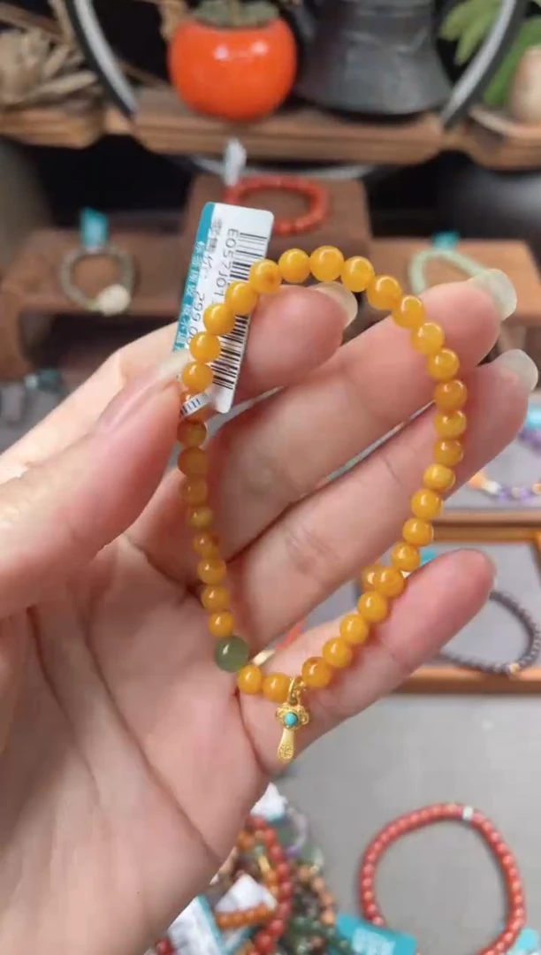 【闪购商品】琥珀手饰未镶嵌@@E057J013615