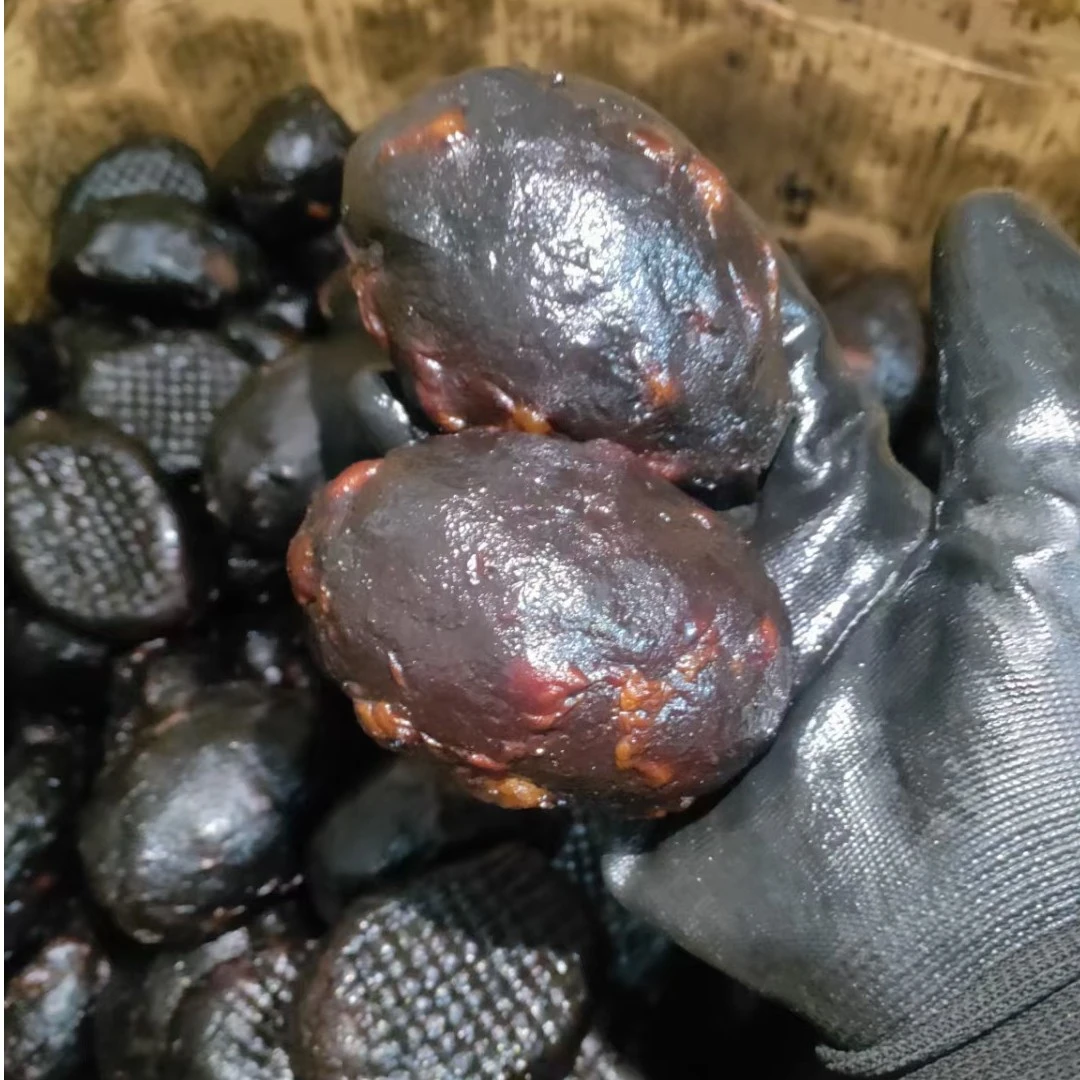 湖南特产猪血豆腐传统手工柴火熏硬是好呷猪血丸子2个320克