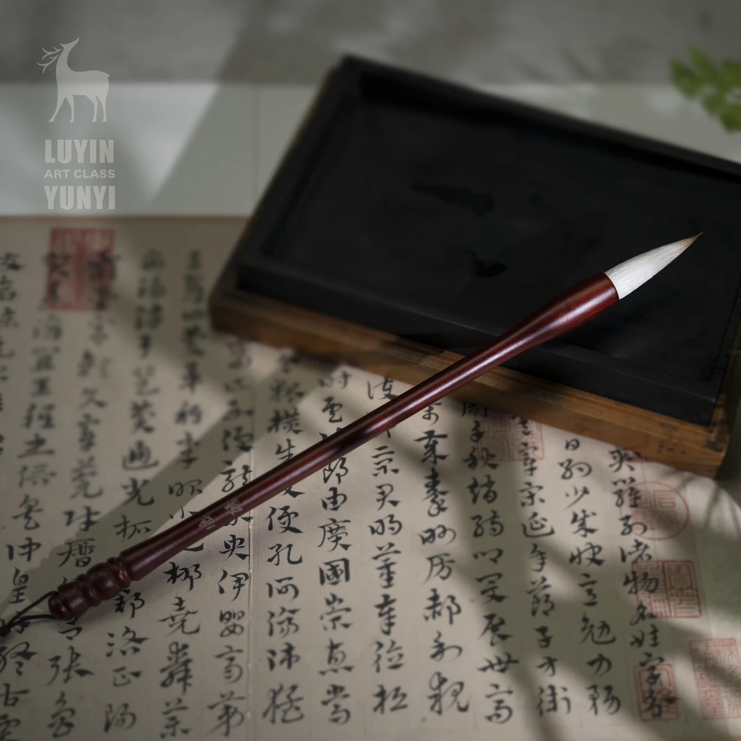 【鹿隐二号】出锋6cm兼毫毛笔丨国画毛笔（主播同款毛笔）