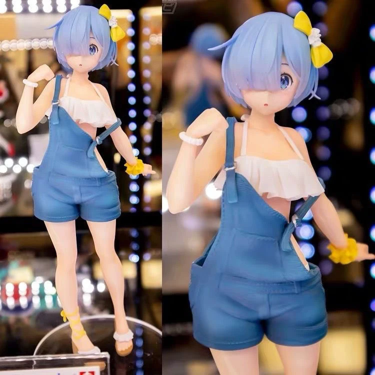 背带裤蕾姆手办/23cm