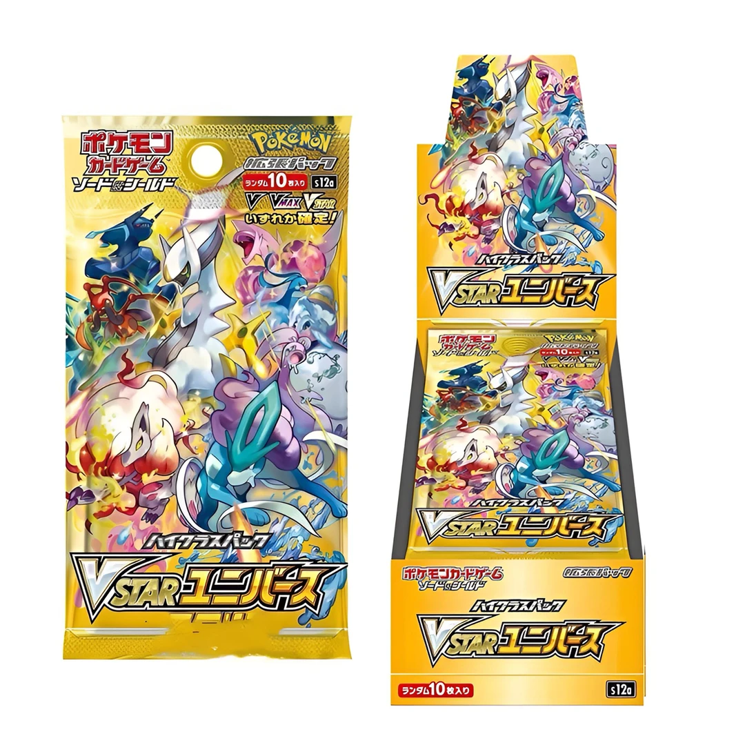 日版S12A 天地万物VSTAR 卡牌收集补充包拆卡【代拆】