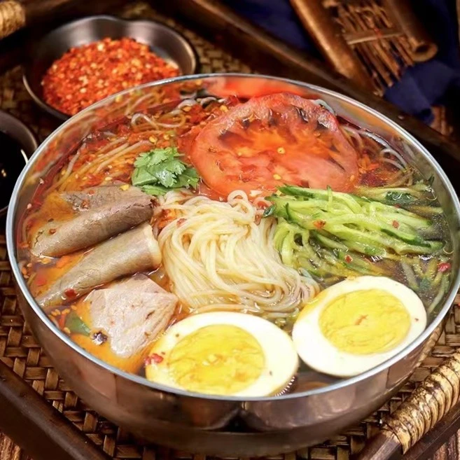 【浙客鲜】东北大冷面330g/包*8包小麦面条夏季酸甜韩式凉拌面