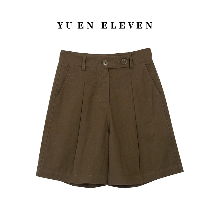 YU EN ELEVEN 屿恩小众自制显瘦百搭(瘦精裤)短裤