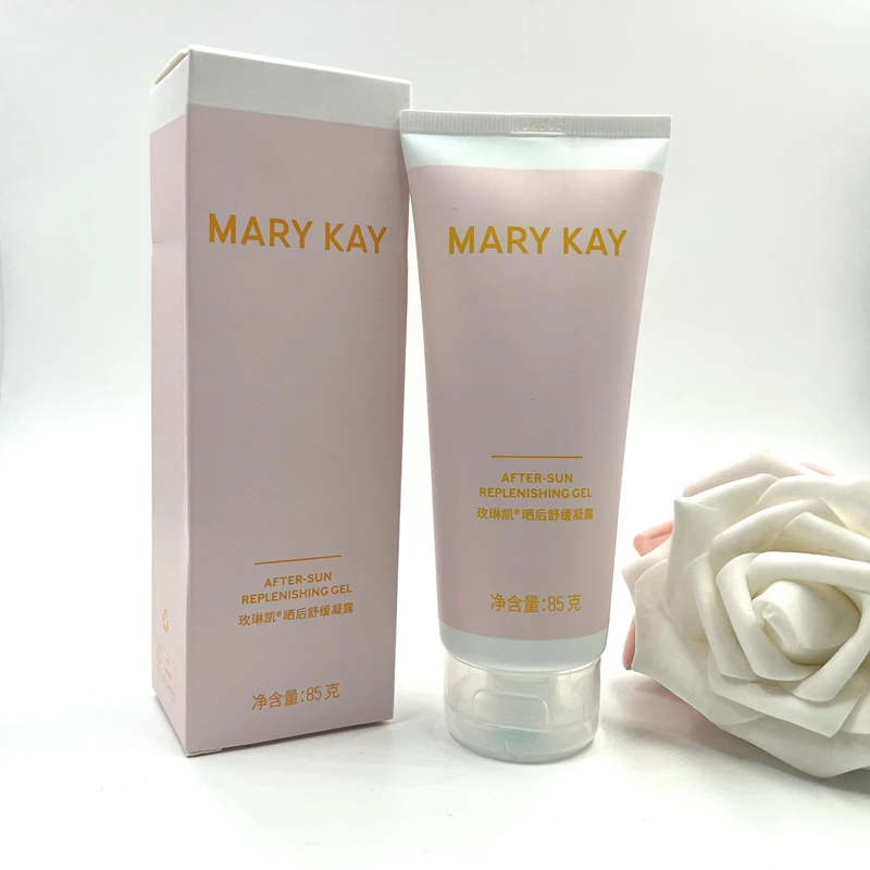 玫琳凯晒后舒缓啫喱保湿乳液面霜官方正品凝露保湿