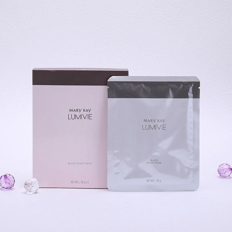 正品玫琳凯亮采精华面膜贴贴片式黑面膜保湿湿敷润泽原液护肤品