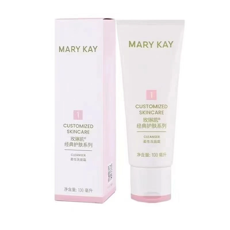 玫琳凯洗面奶无泡沫清洁1号洗面奶女柔性洁面霜经典系列女