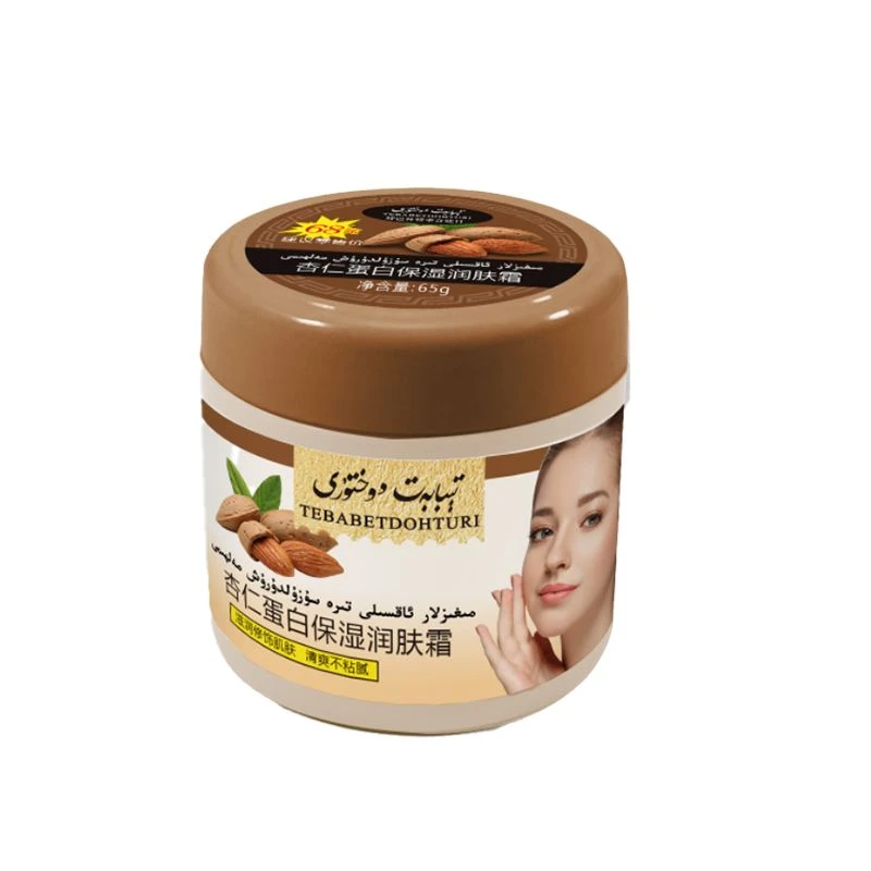 特巴拜特多合吐日杏仁蛋白保湿润肤霜瓶装不粘腻