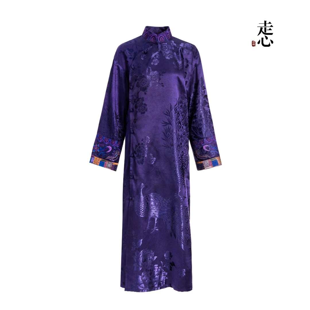 【香云走心】走心非遗飞天藻井系列时尚连衣裙24ZLY3945