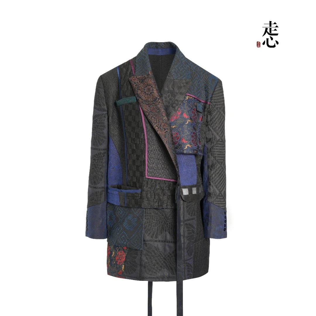 【香云走心】走心非遗百搭时尚款西装24Z13603
