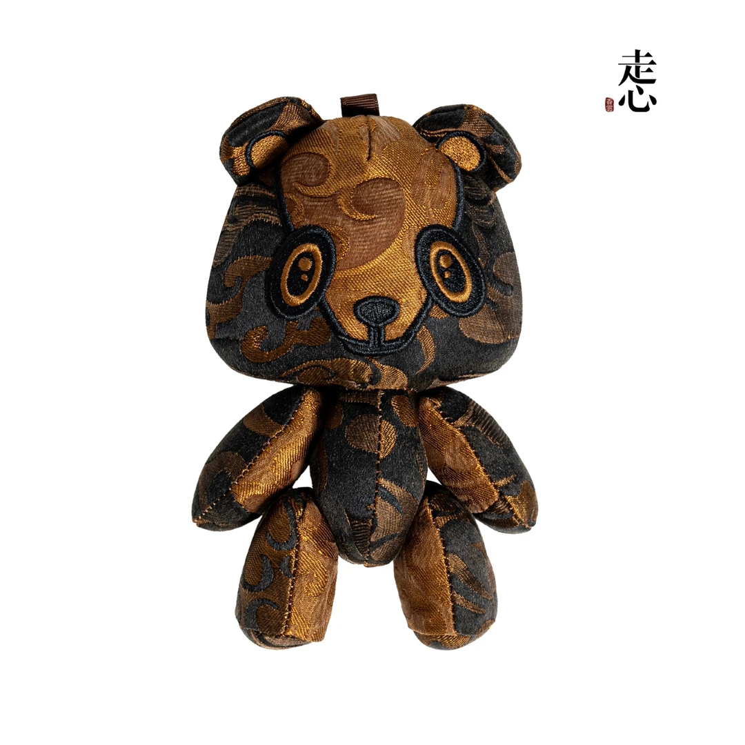 【香云走心】走心非遗宋锦拼接小熊 玩偶24ZMC812