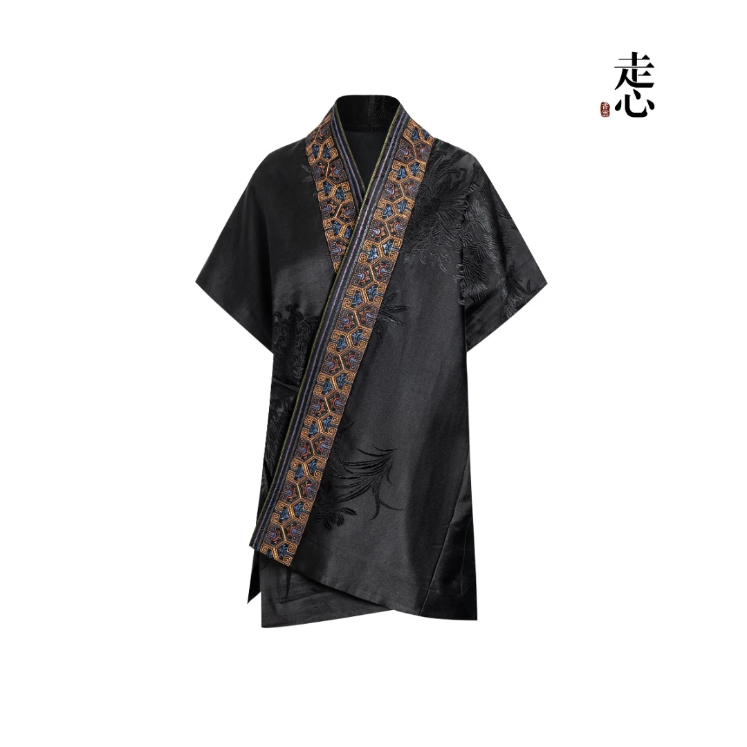 【香云走心】走心非遗古格王朝系列 刺绣马甲24Z40001